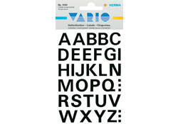 Etiket HERMA 4163 15mm letters A-Z zwart