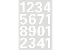 Etiket HERMA 4170 25mm getallen 0-9 wit