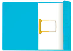 Combimap Secolor folio 1 klep recycled 250gr blauw