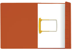 Clipmap Secolor A4 100% gerecycled karton 250gr rood verpakt per 10 stuks