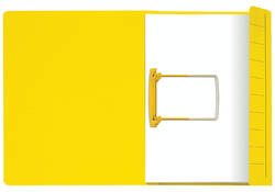 Clipmap Secolor Folio 100% gerecycled karton 250gr geel