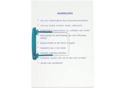 Bundelmechaniek Djois JalemaClipex blauw 10 stuks