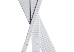 Planbordelement Djois formaat 3 77mm 50 sleuven 3 st. Grijs