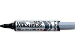 Viltstift Pentel MWL5M Maxiflo whiteboard rond 3mm zwart