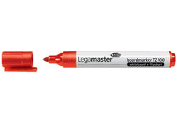 Viltstift Legamaster TZ 100 whiteboard rond 1.5-3mm rood