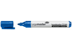 Viltstift Legamaster TZ 100 whiteboard rond 1.5-3mm blauw
