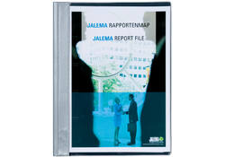 Rapportenmap Jalema A4 met snelhechter grijs
