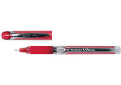 Rollerpen PILOT Hi-Tecpoint Grip V7 medium rood
