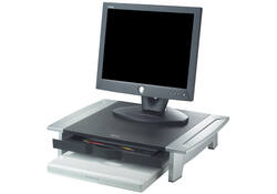 Werkstation Fellowes Office Suites riser klein zwart/grijs