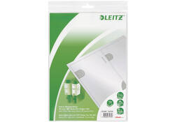 Rug-insteekkaart Leitz breed 56x190mm wit