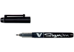 Fineliner PILOT V Signpen fijn zwart