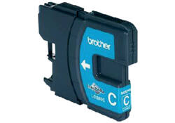 Inktcartridge Brother LC-980C blauw