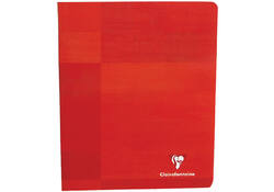 Schrift Clairefontaine 165x210mm lijn 72 pagina's 80gr assorti