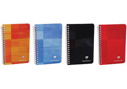 Notitieboek Clairefontaine 165x210mm spiraal lijn