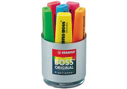 Markeerstift STABILO BOSS Original 70/06 assorti deskset à 6 stuks