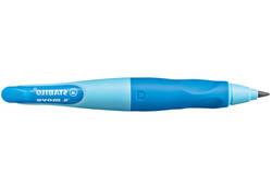 Vulpotlood STABILO Easyergo HB 3.15mm links blauw/donkerblauw incl puntenslijper blister à 1 stuk