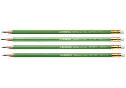 Potlood STABILO Greengraph 6004 HB met gumtop