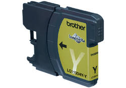 Inktcartridge Brother LC-1100HYY geel