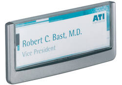 Deurbordje Durable Click sign 149x52.5mm grafiet