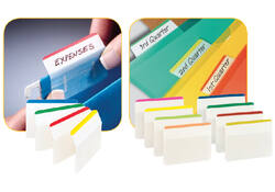 Indextabs Post-it 686A1 38x50.8mm strong gebogen assorti 24 tabs