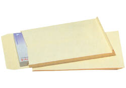 Envelop Quantore monsterzak 229x324x38mm zelfkl creme 125st
