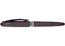 Fineliner Pentel TRJ50 Tradio met vulpenachtige punt fijn zwart