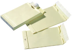 Envelop Quantore monsterzak 229x324x38mm zelfkl creme 125st