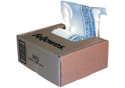 Papiervernietigerzak Fellowes 28liter 100stuks