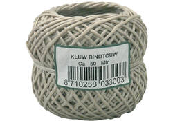 Henneptouw Muller 2-draads 50 gram ca 50 meter