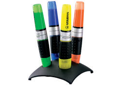 Markeerstift STABILO Luminator 71/04 assorti deskset à 4 stuks