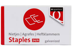 Nieten Quantore 24/6 1000stuks verzinkt