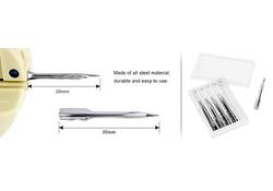 Naald S N1 Standard Needle – 29-30 mm – Geschikt voor Arrow, Banok, Tagstar, Sigel – Doos 5 stuks