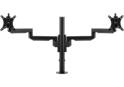 Monitorarm Galaxy Dubbel (Set) - Zwart