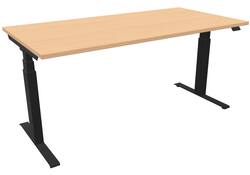 S-Line 160x80cm - Zwart / Lindberg Eiken