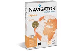 Kopieerpapier Navigator Organizer A4 0gr wit geperforeerd 4gaats