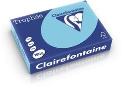 Kopieerpapier Clairefontaine Trophee pastel 120gr helblauw A4