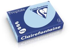 Kopieerpapier Clairefontaine Trophee (BE) A4 120gr blauw 1213