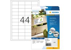 Etiket HERMA Power 10914 48.6x25.4mm wit 1100 stuks