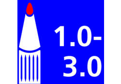Fineliner edding 1200 fijn glitter assorti set à 5 stuks