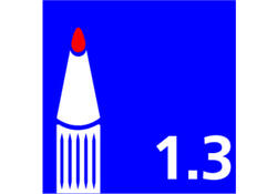 Viltstift Pilot whiteboard rond extra fijn blauw