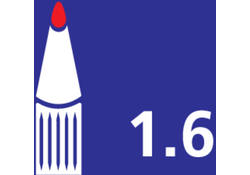 Viltstift Bic Velleda 1721 whiteboard rond fijn assorti set à 4 stuks